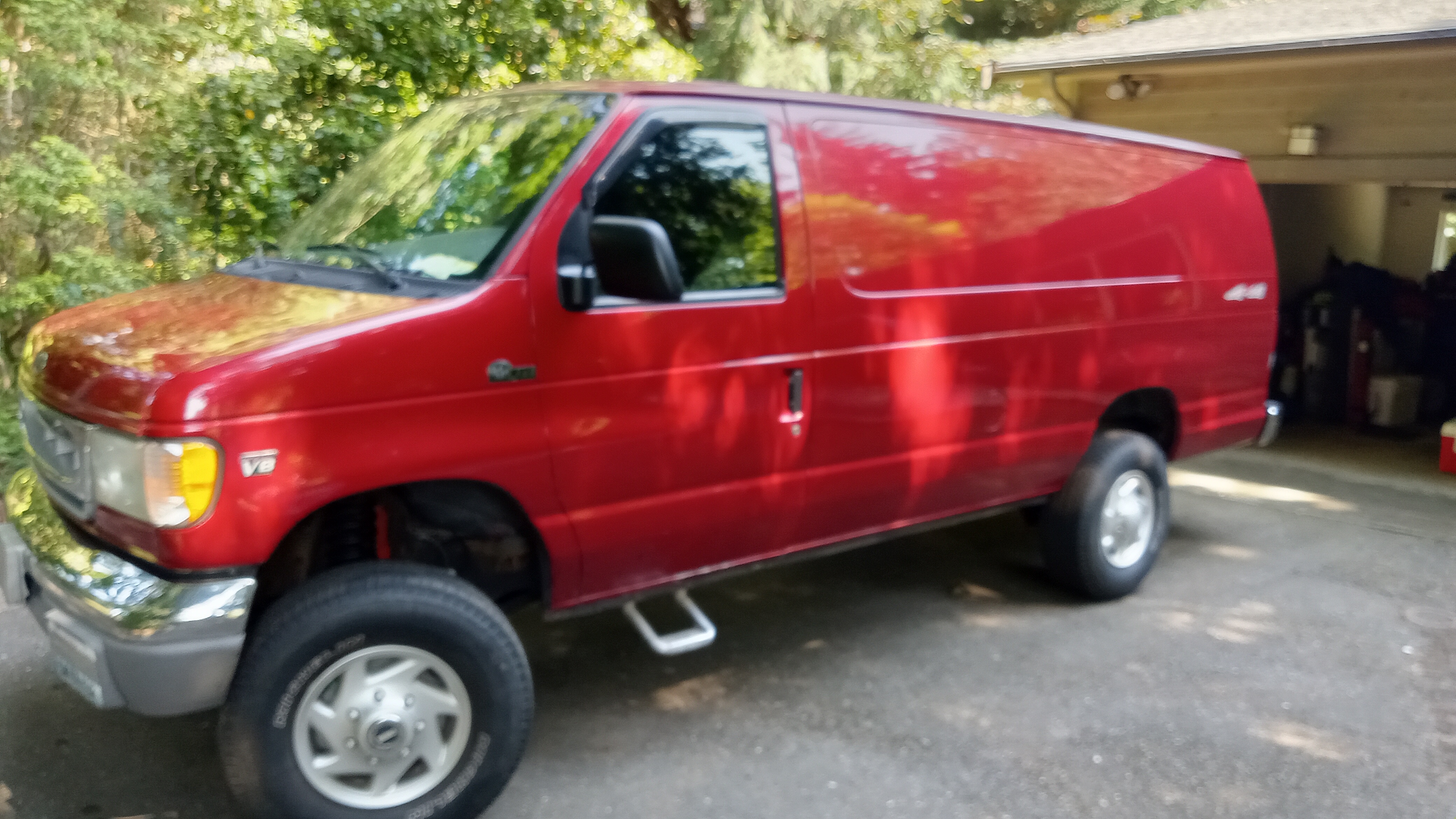 2002 ford e350 hot sale van for sale