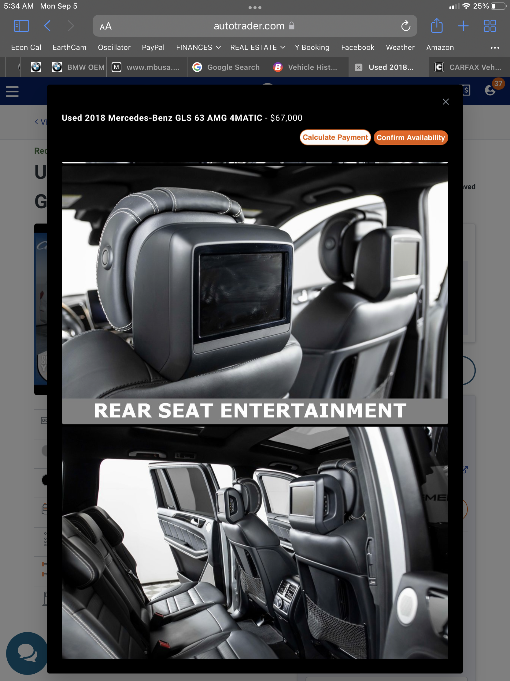 2018 Mercedes-Benz GLS 63 AMG 4MATIC