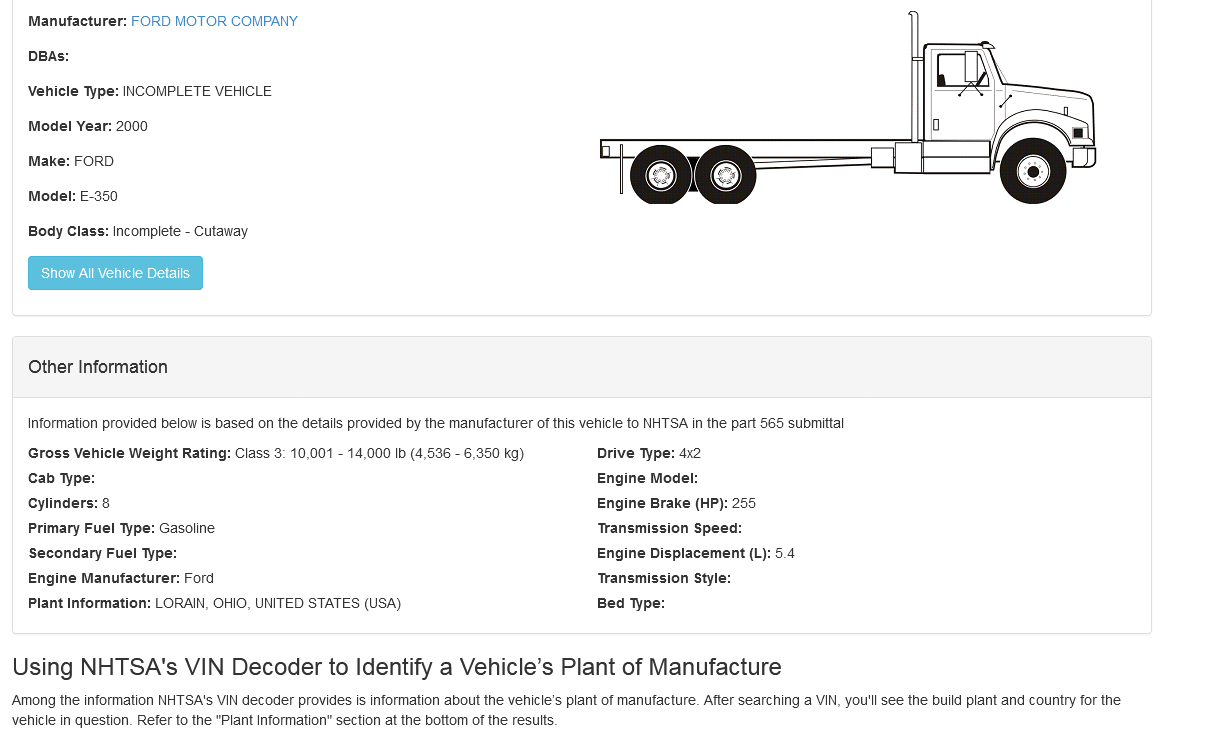 2000 Ford E-350 and Econoline 350 Super Duty