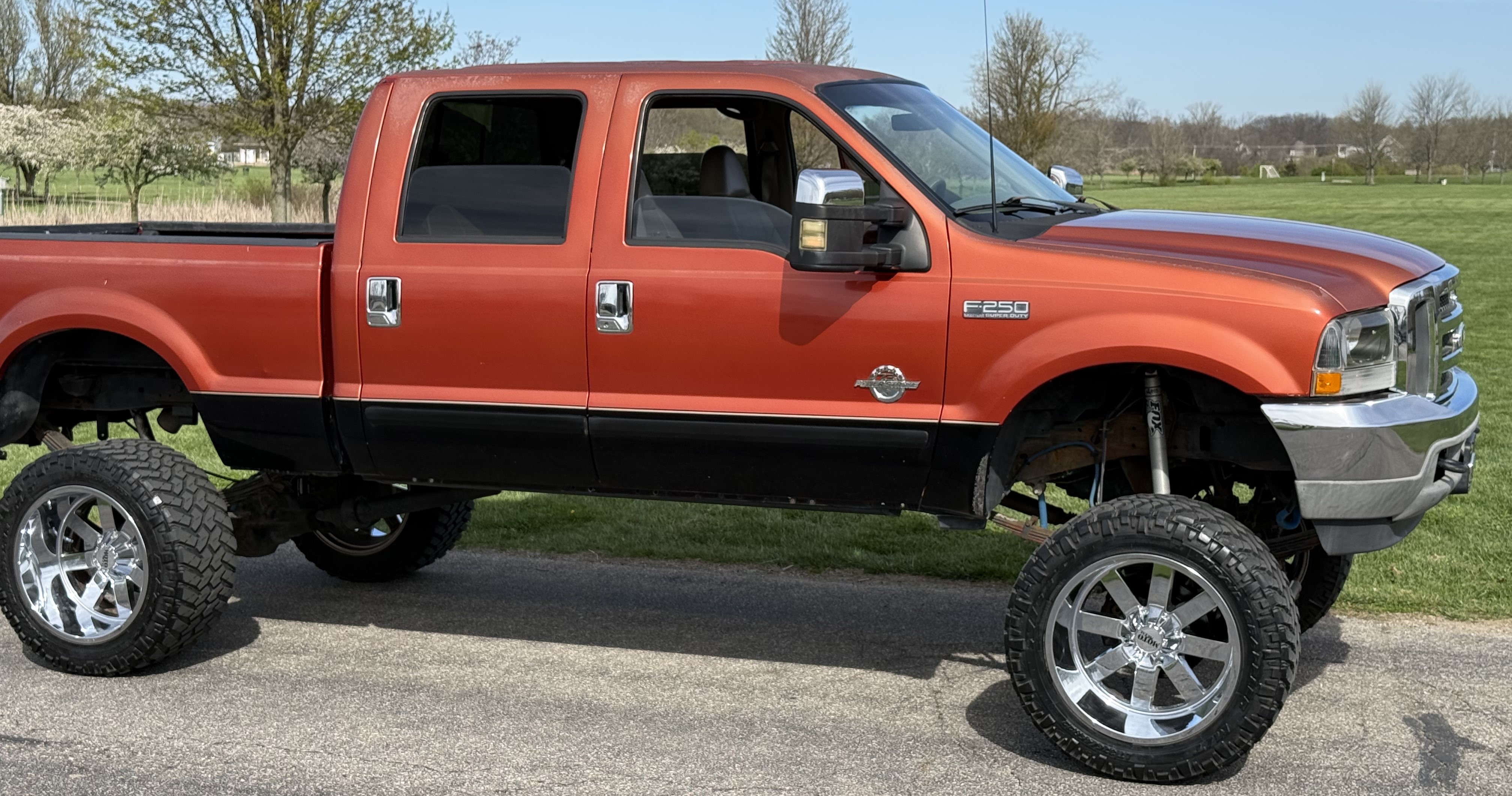 2001 Ford F250 4x4 Crew Cab Super Duty