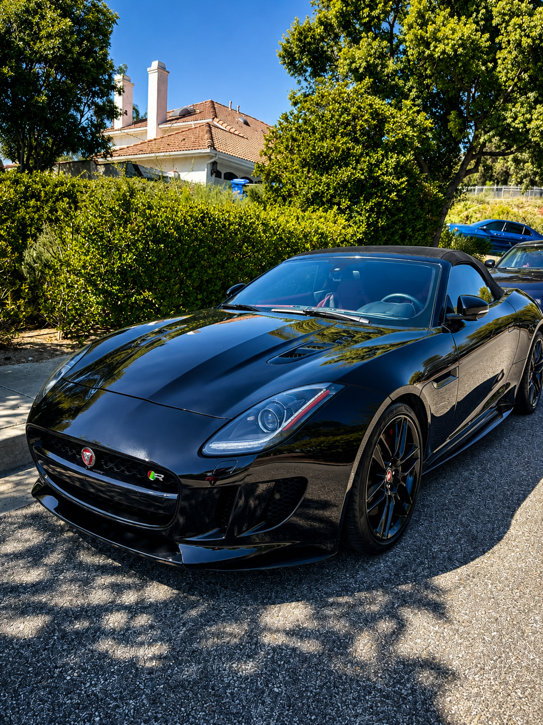 Used 2016 Jaguar F-TYPE R w/ Red Leather Interior Pack