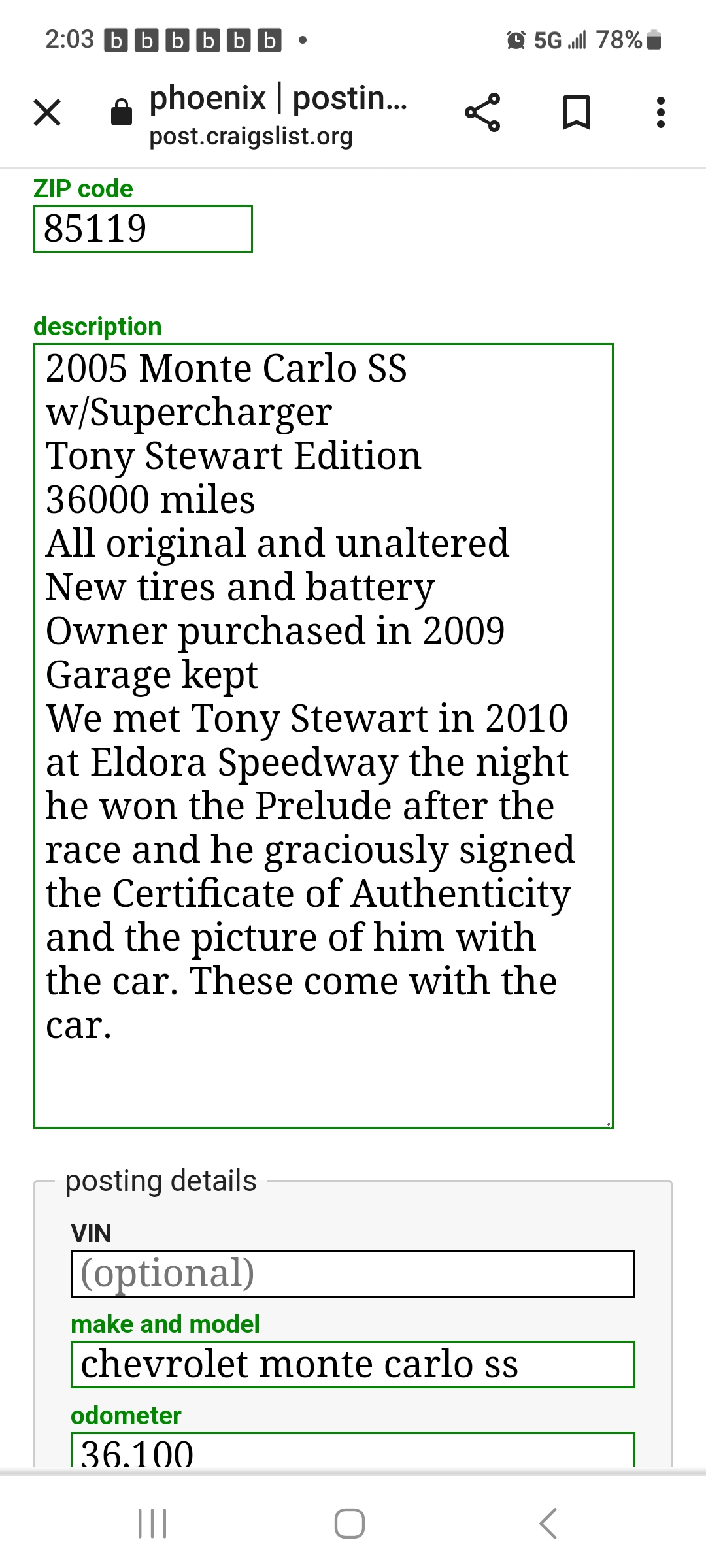 Used 2005 Chevrolet Monte Carlo SS