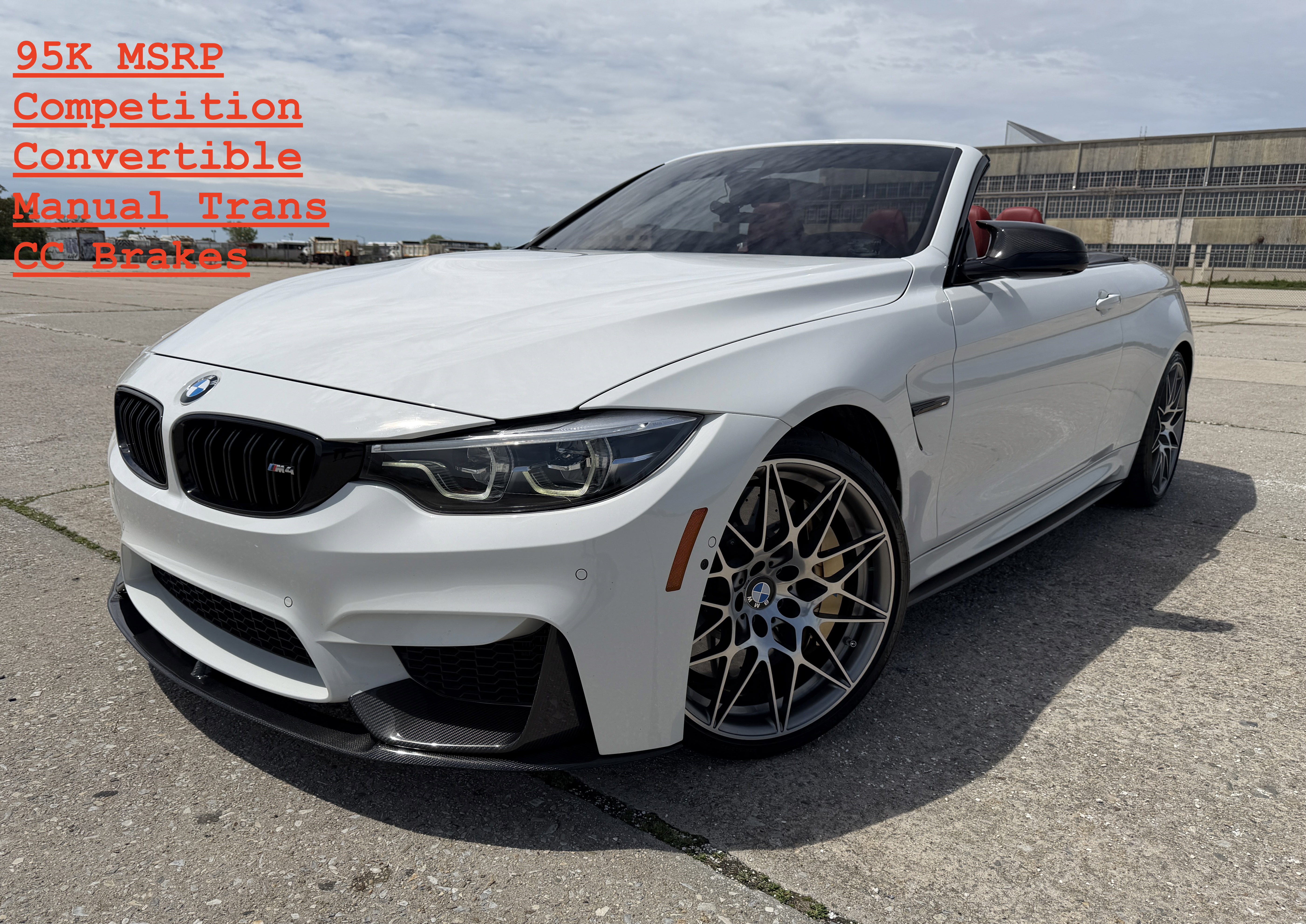 Used 2020 BMW M4 Convertible w/ Competition Package