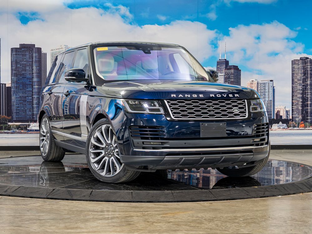 Portofino Blue Metallic 2022 Land Rover Range Rover SUV / Crossover All-Wheel Drive 8-Speed Automatic