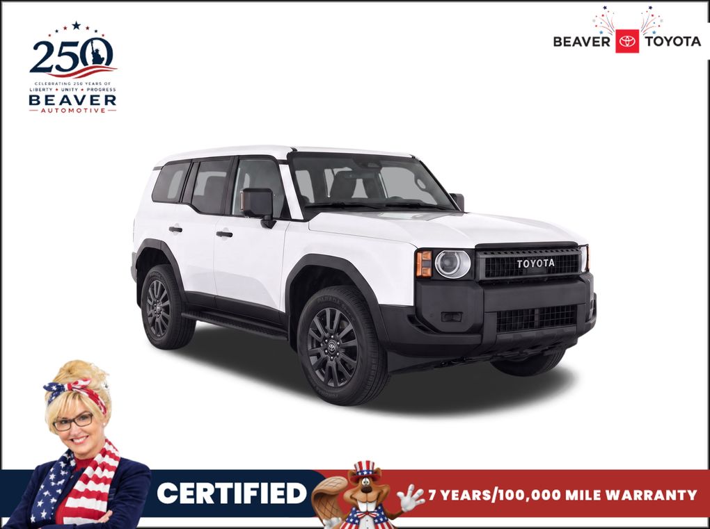 Ice Cap 2025 Toyota Land Cruiser SUV / Crossover Four-Wheel Drive 8-Speed Automatic