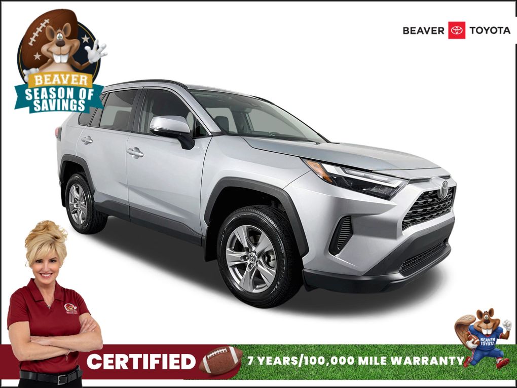 Silver Sky Metallic 2024 Toyota RAV4 SUV / Crossover Front-Wheel Drive 8-Speed Automatic