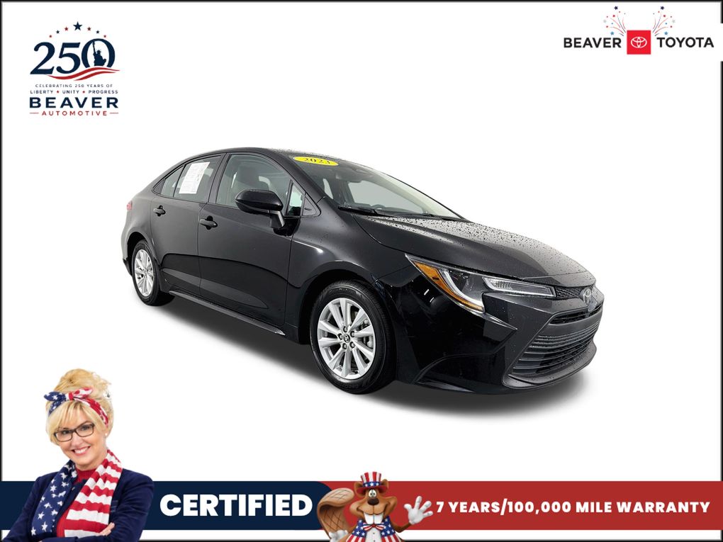 Midnight Black Metallic 2023 Toyota Corolla Sedan Front-Wheel Drive Continuously Variable Transmission