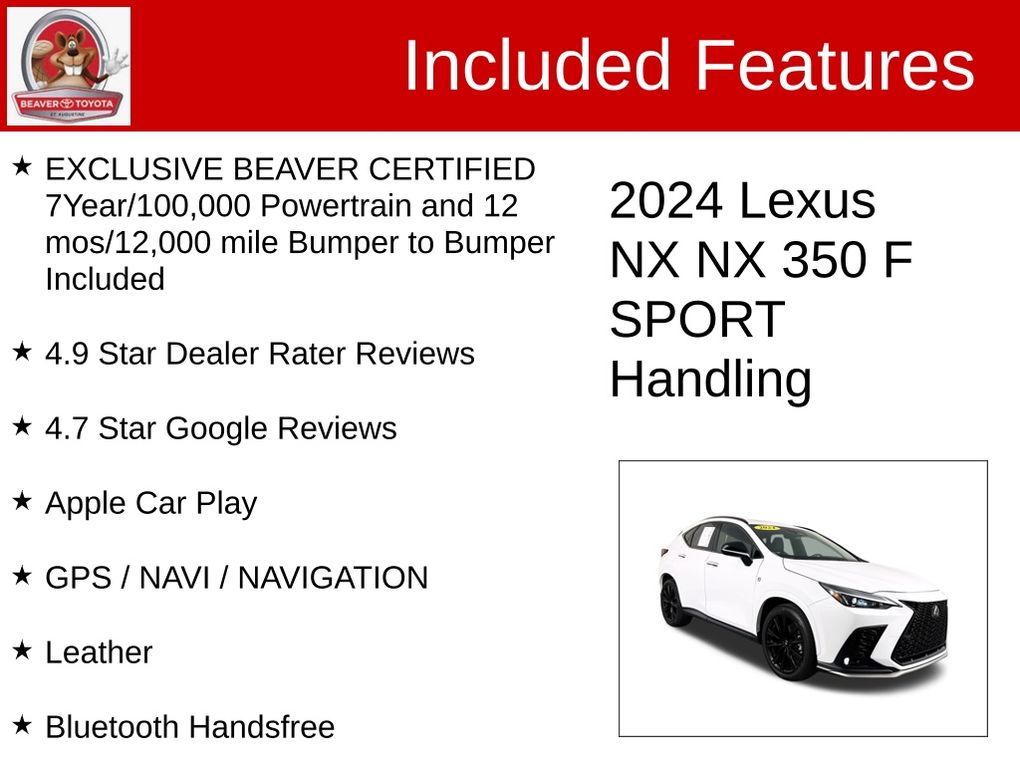 Used 2024 Lexus NX SUV