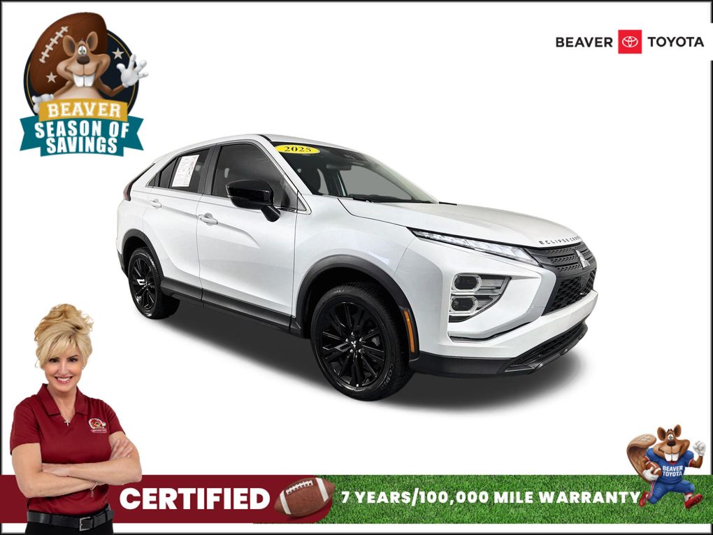 White Diamond 2025 Mitsubishi Eclipse Cross SUV / Crossover All-Wheel Drive Continuously Variable Transmission