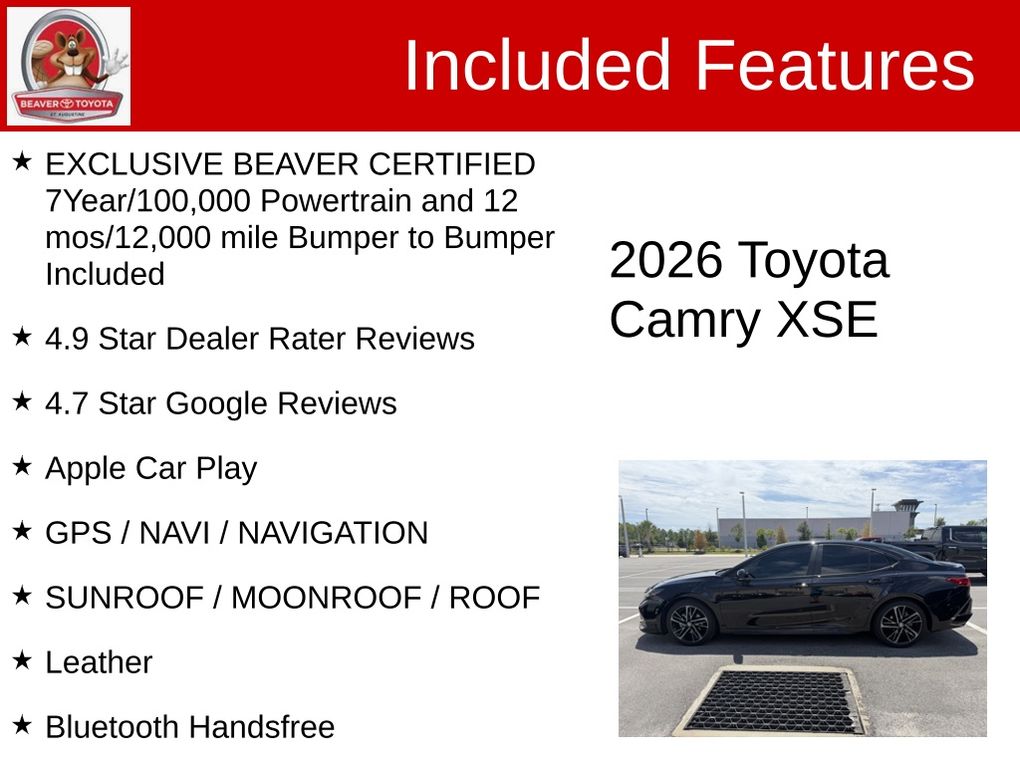 Used 2026 Toyota Camry Sedan
