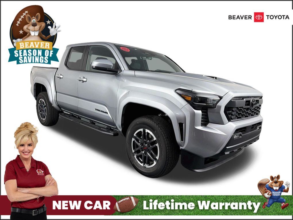 Celestial Silver Metallic 2026 Toyota Tacoma Pickup Truck Four-Wheel Drive 8-Speed Automatic