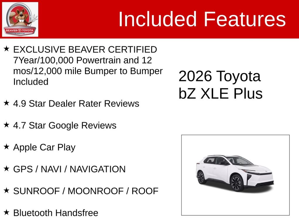 Used 2026 Toyota bZ SUV