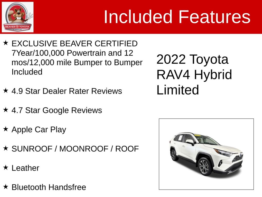 Used 2022 Toyota RAV4 Hybrid SUV