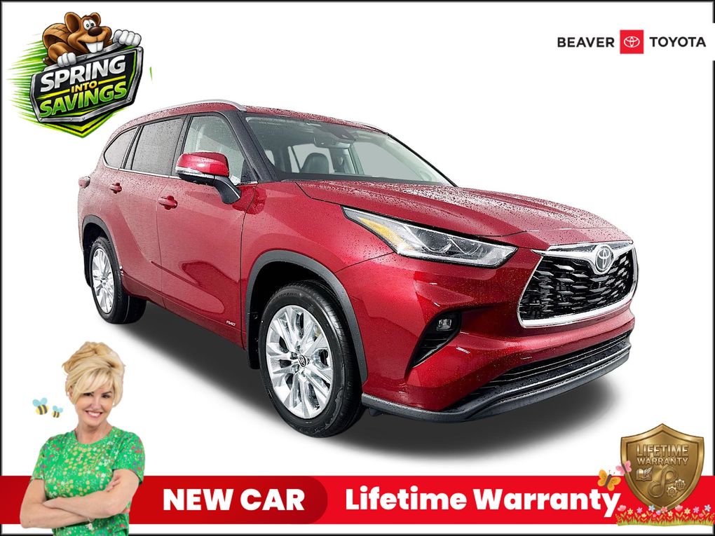 Red (Ruby Flare Pearl) 2026 Toyota Highlander Hybrid Limited AWD SUV / Crossover All-Wheel Drive Continuously Variable Transmission