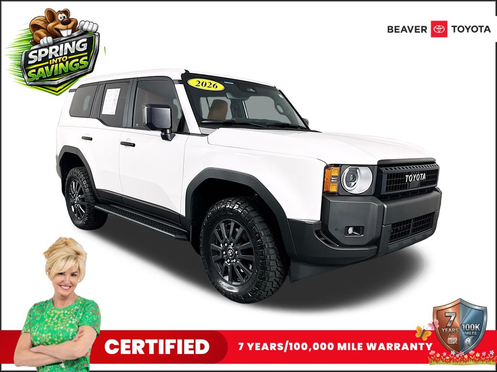 Ice Cap 2026 Toyota Land Cruiser 1958 4WD SUV / Crossover Four-Wheel Drive 8-Speed Automatic