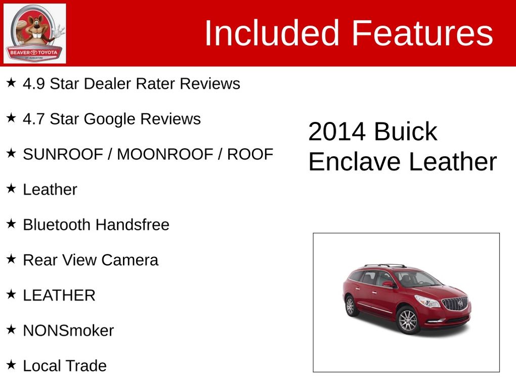 Used 2014 Buick Enclave SUV