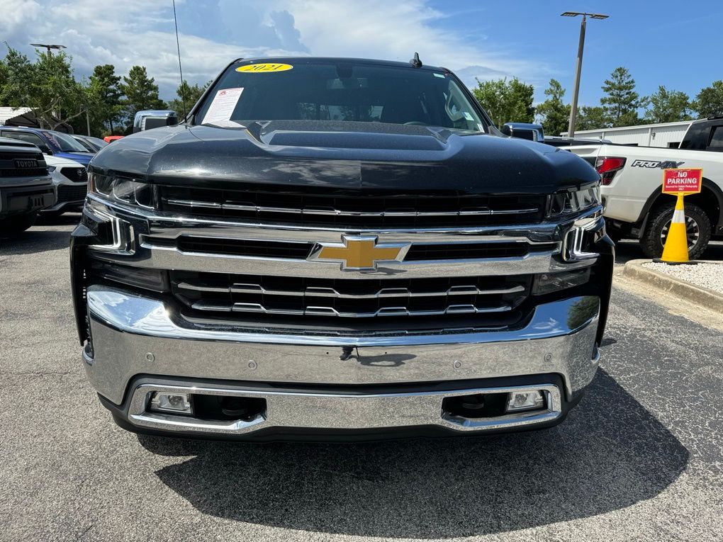 Used 2021 Chevrolet Silverado 1500 LTZ with VIN 3GCUYGED3MG327282 for sale in Saint Augustine, FL