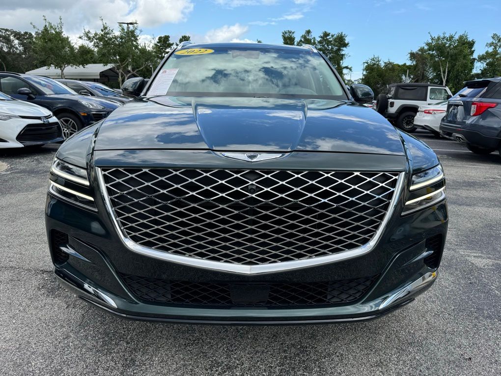 Used 2022 GENESIS GV80 Advanced+ with VIN KMUHCESC5NU081606 for sale in Saint Augustine, FL