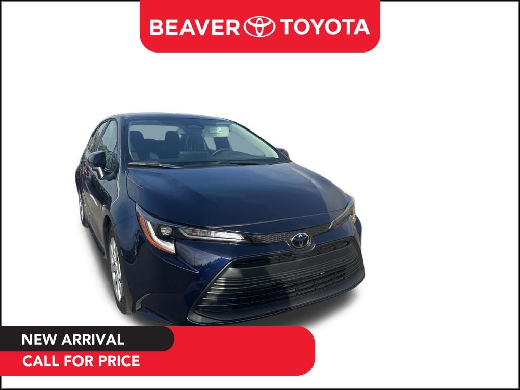 Blueprint 2025 Toyota Corolla LE FWD Sedan Front-Wheel Drive Continuously Variable Transmission