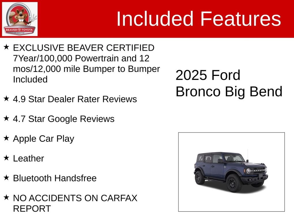 Used 2025 Ford Bronco SUV