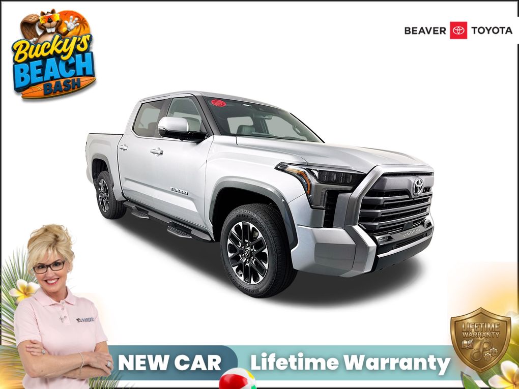 Celestial Silver Metallic 2026 Toyota Tundra Limited CrewMax Cab 4WD Pickup Truck Four-Wheel Drive Automatic