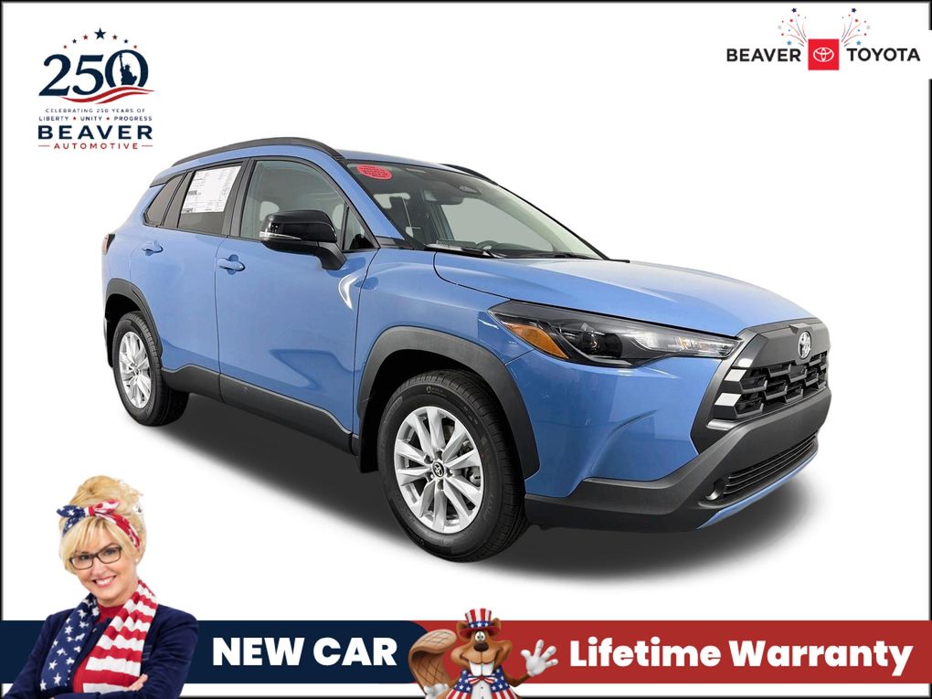 Cavalry Blue 2026 Toyota Corolla Cross SUV / Crossover Front-Wheel Drive Continuously Variable Transmission