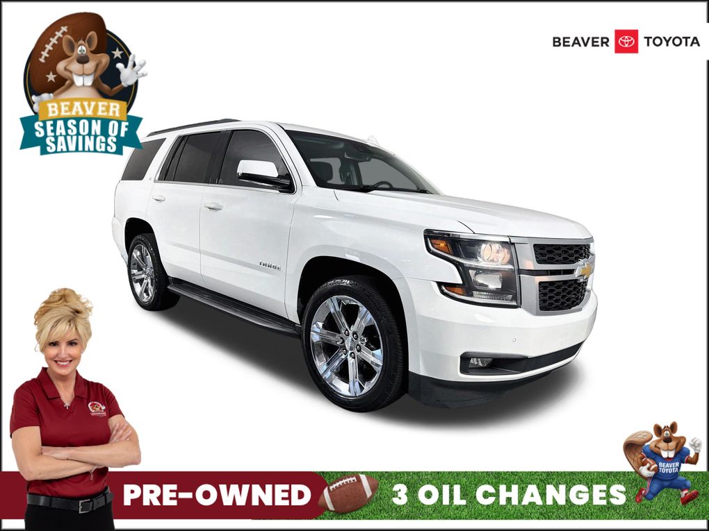 Summit White 2018 Chevrolet Tahoe SUV / Crossover Four-Wheel Drive 6-Speed Automatic Overdrive