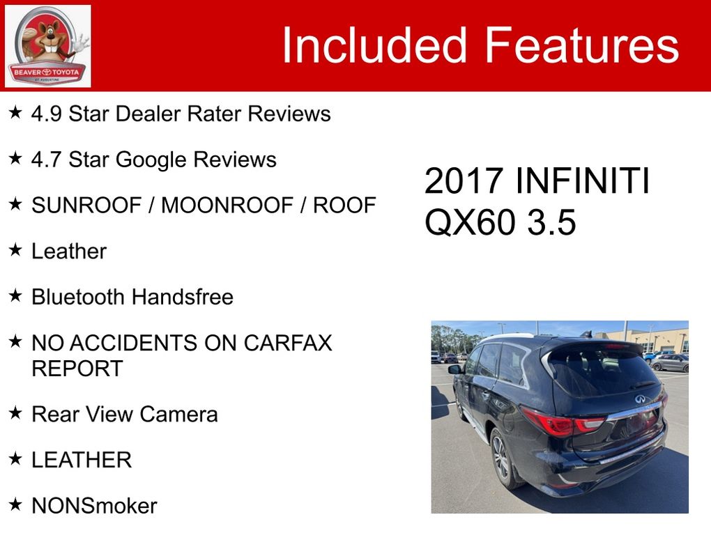 Used 2017 Infiniti QX60 SUV