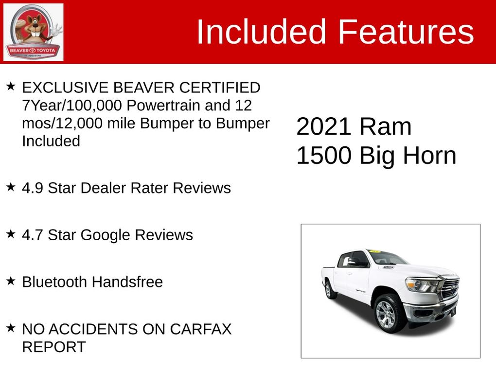 Used 2021 Ram 1500 Truck