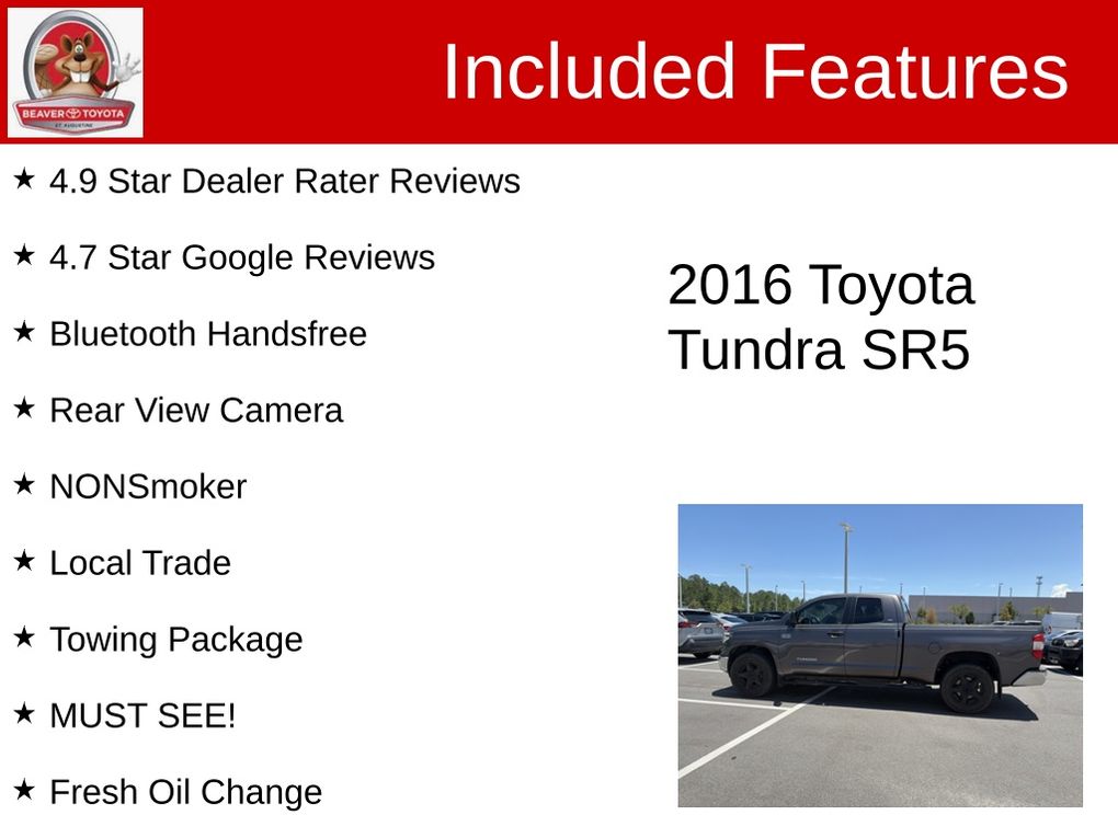 Used 2016 Toyota Tundra Truck