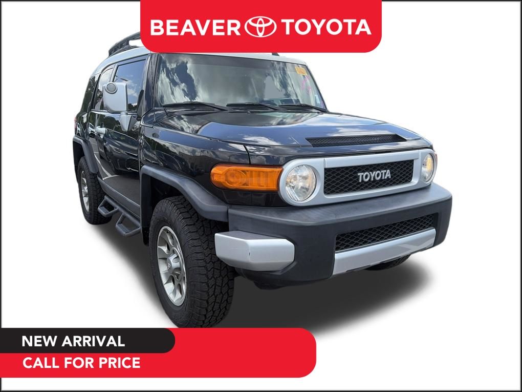 Black 2012 Toyota FJ Cruiser SUV / Crossover Four-Wheel Drive 5-Speed Automatic