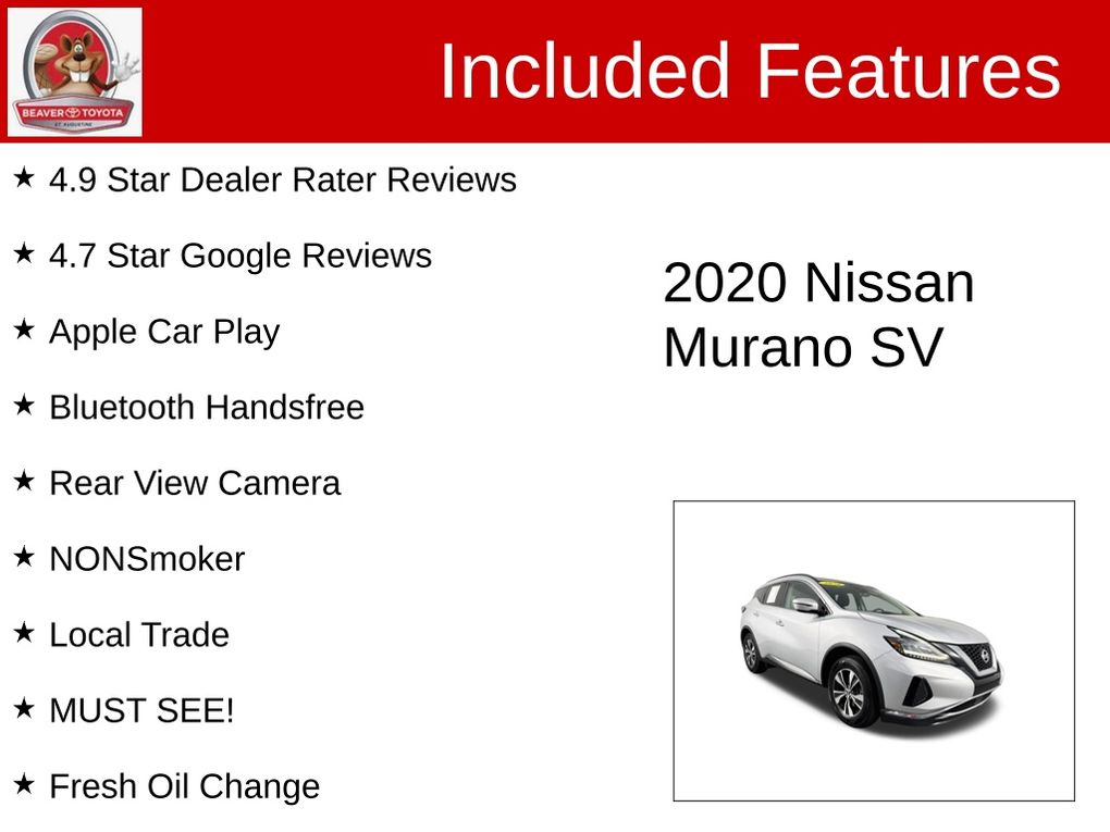 Used 2020 Nissan Murano SUV