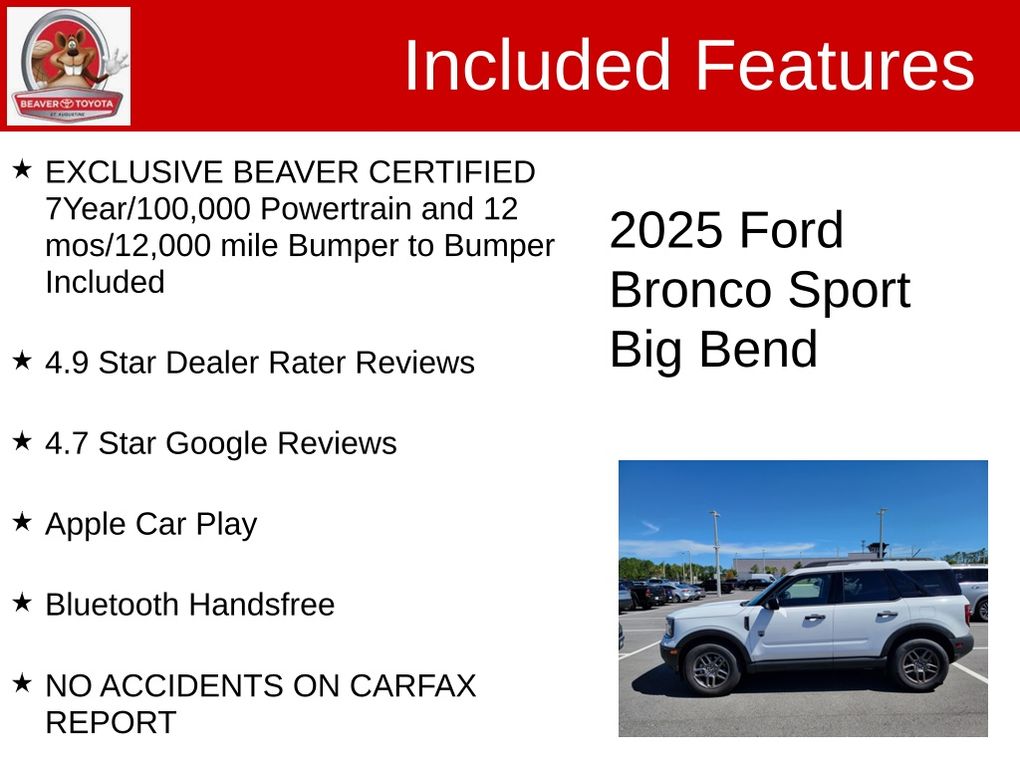 Used 2025 Ford Bronco Sport SUV