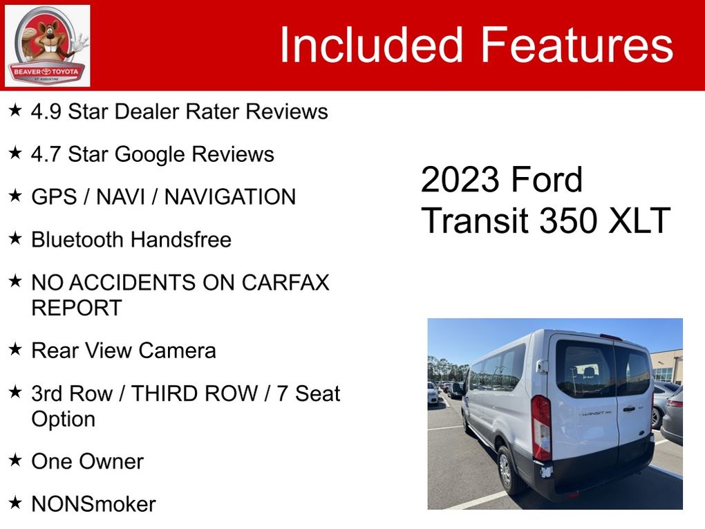 Used 2023 Ford Transit-350 Van