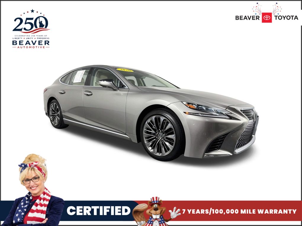 Atomic Silver 2020 Lexus LS Sedan Rear-Wheel Drive Automatic