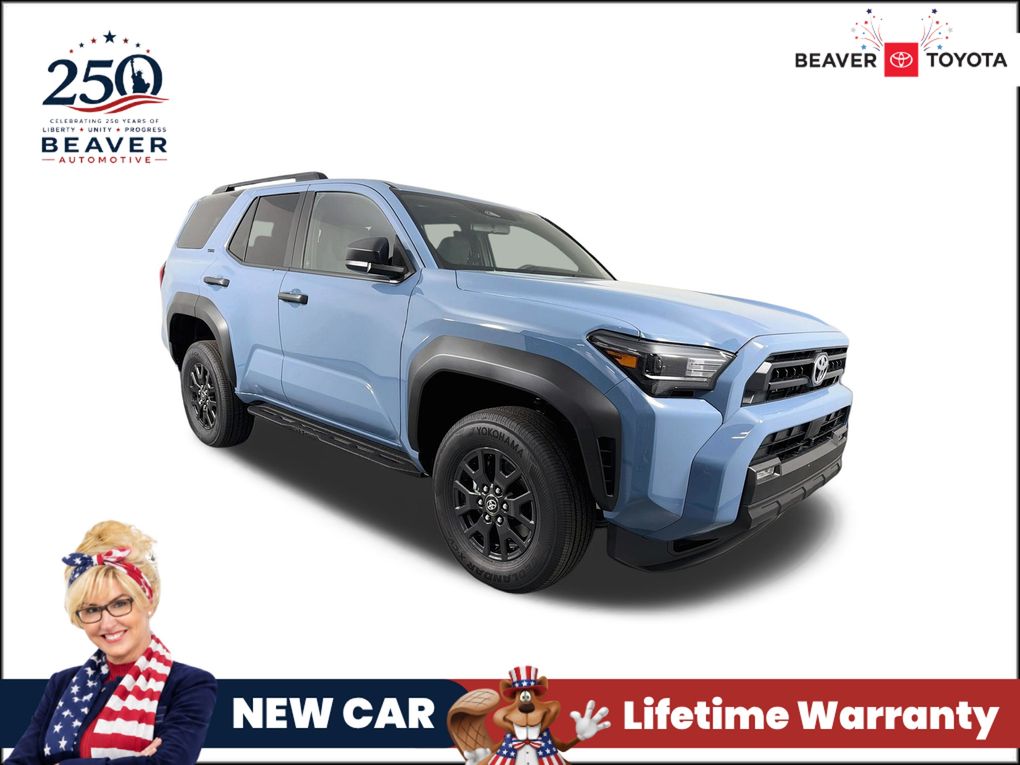 Heritage Blue 2026 Toyota 4Runner SUV / Crossover Four-Wheel Drive 8-Speed Automatic