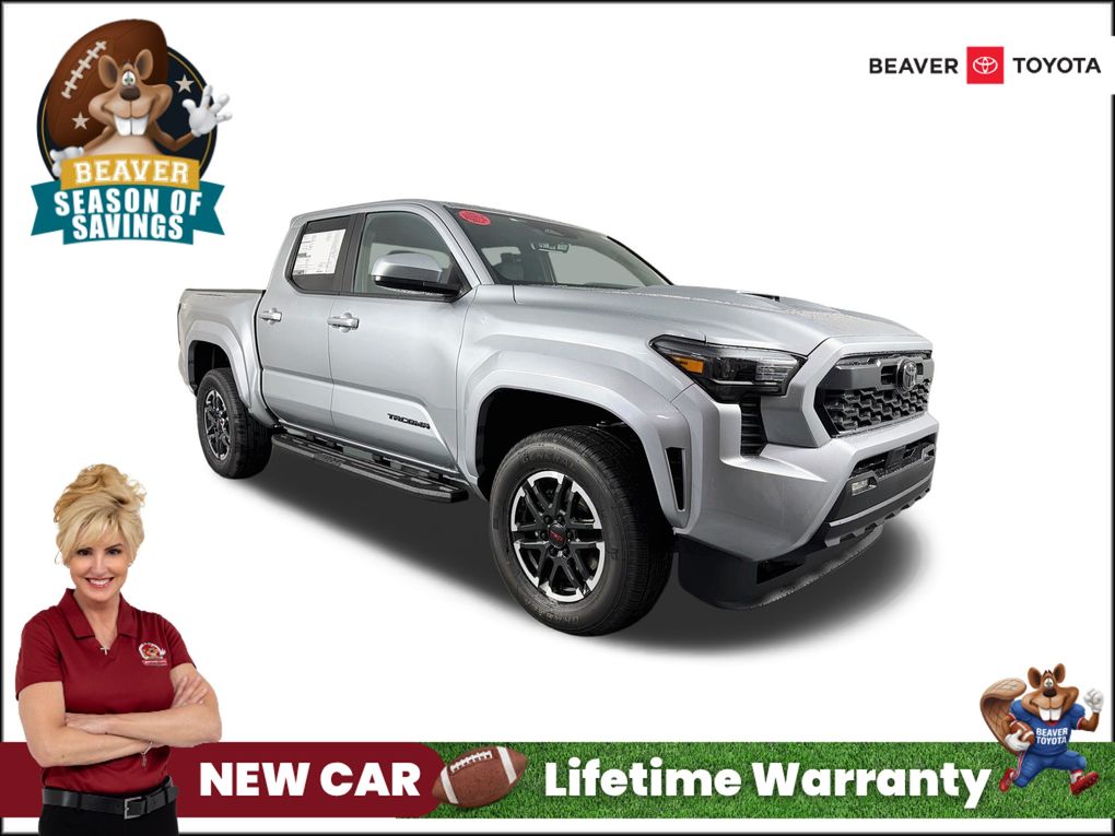 Celestial Silver Metallic 2026 Toyota Tacoma Pickup Truck Four-Wheel Drive 8-Speed Automatic