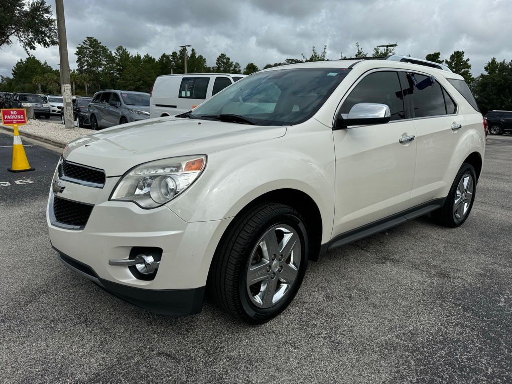 Used 2014 Chevrolet Equinox LTZ with VIN 1GNALDEK2EZ112418 for sale in Saint Augustine, FL