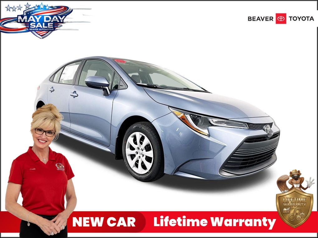 Celestite 2026 Toyota Corolla LE FWD Sedan Front-Wheel Drive Continuously Variable Transmission