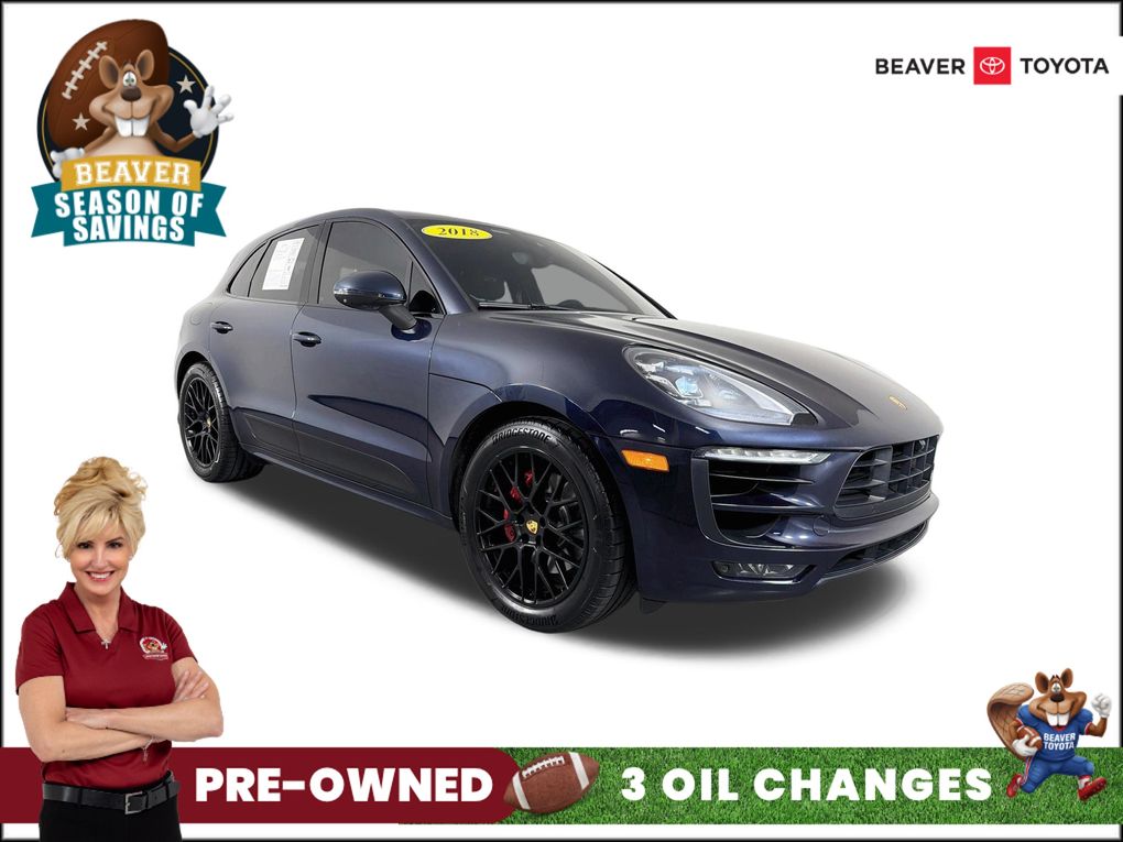 Night Blue Metallic 2018 Porsche Macan SUV / Crossover All-Wheel Drive 7-Speed Automatic