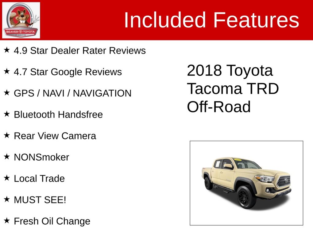 Used 2018 Toyota Tacoma Truck