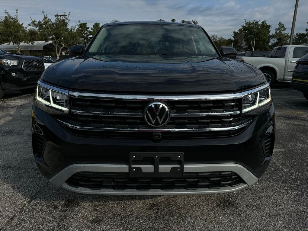 Used 2021 Volkswagen Atlas SEL Premium with VIN 1V2TR2CA8MC591541 for sale in Saint Augustine, FL