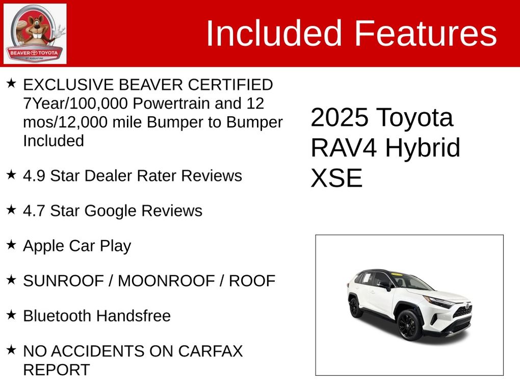 Used 2025 Toyota RAV4 Hybrid SUV