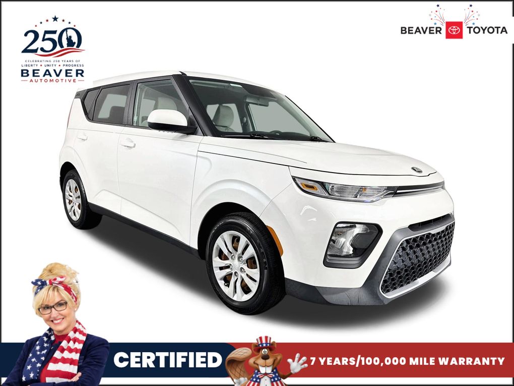 Snow White Pearl 2021 Kia Soul SUV / Crossover Front-Wheel Drive Continuously Variable Transmission