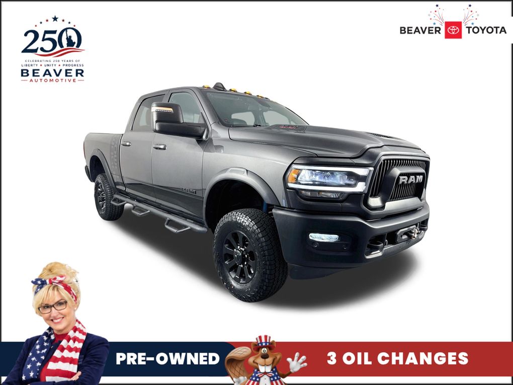 Gray (Granite Crystal Metallic Clearcoat) 2023 RAM 2500 Pickup Truck Four-Wheel Drive 8-Speed Automatic