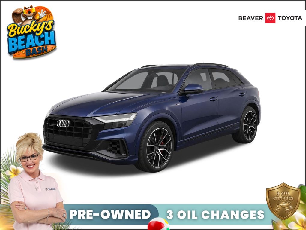 Navarra Blue Metallic 2020 Audi Q8 SUV / Crossover All-Wheel Drive 8-Speed Automatic