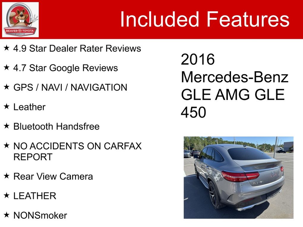 Used 2016 Mercedes-benz GLE SUV