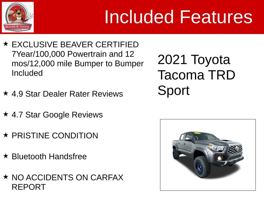 Used 2021 Toyota Tacoma Truck