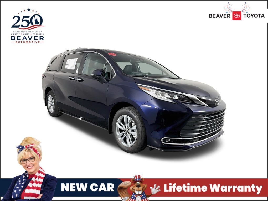 Blueprint 2026 Toyota Sienna Minivan All-Wheel Drive Continuously Variable Transmission