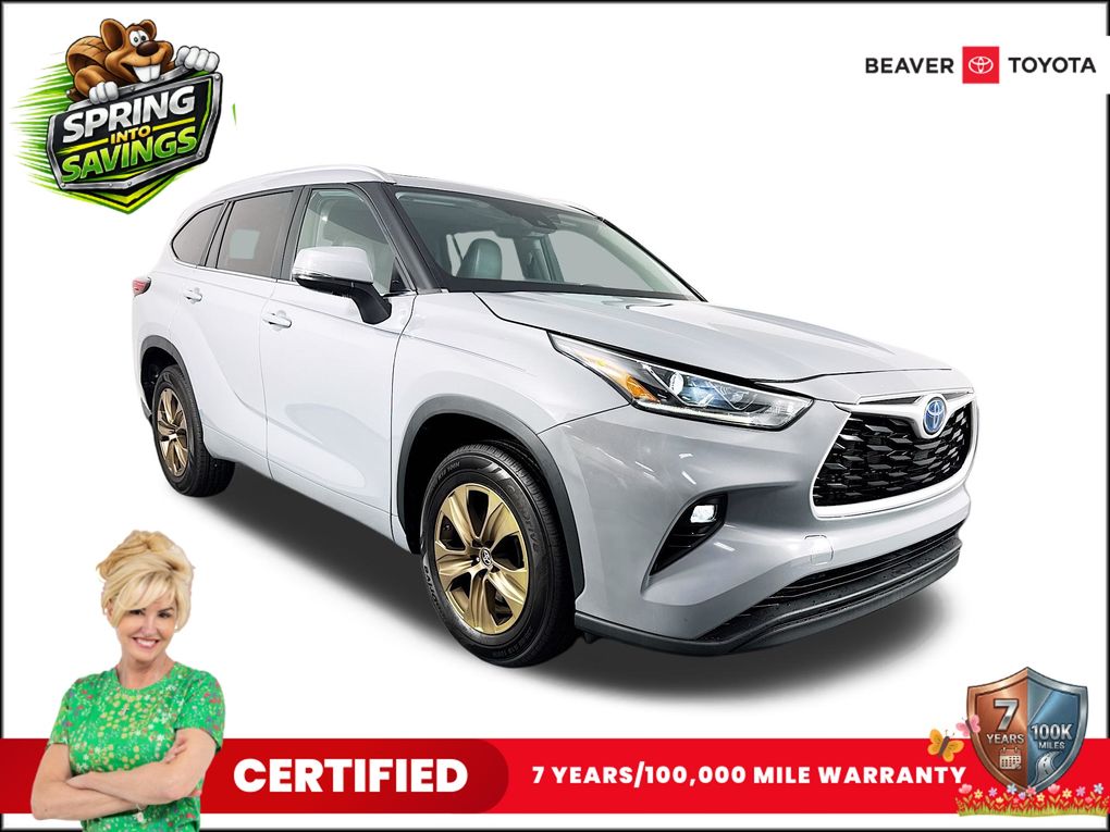 Cement 2023 Toyota Highlander Hybrid Bronze Edition FWD SUV / Crossover Front-Wheel Drive Continuously Variable Transmission